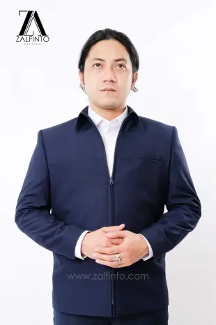 Premium Jacket MIDNIGHT BLUE SEMI FORMAL JACKET KANTOR STAF PRESIDEN  by ZALFINTO PREMIUM 3 107_1