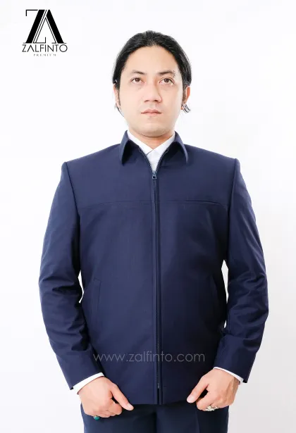 Premium Jacket MIDNIGHT BLUE SEMI FORMAL JACKET KANTOR STAF PRESIDEN  by ZALFINTO PREMIUM 1 109_1