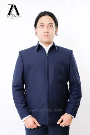 Premium Jacket MIDNIGHT BLUE SEMI FORMAL JACKET KANTOR STAF PRESIDEN  by ZALFINTO PREMIUM 1 109_1