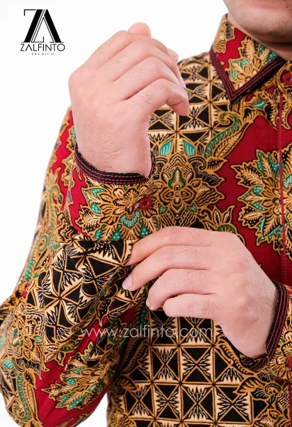 Premium Batik IRON MAN’S HEART BATIK SHIRT by ZALFINTO PREMIUM 3 143_1