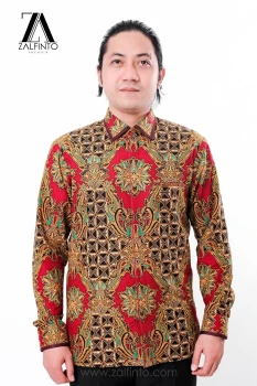 IRON MANS HEART BATIK SHIRT by ZALFINTO PREMIUM