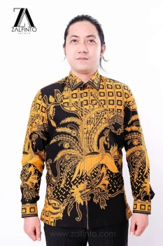 THE YELLOW PEACOCK BATIK SHIRT by ZALFINTO PREMIUM