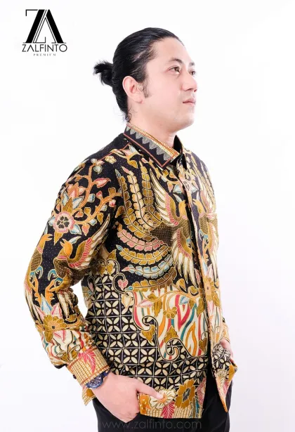 Premium Batik THE RAINBOW PEACOCK BATIK SHIRT by ZALFINTO PREMIUM 3 155_1