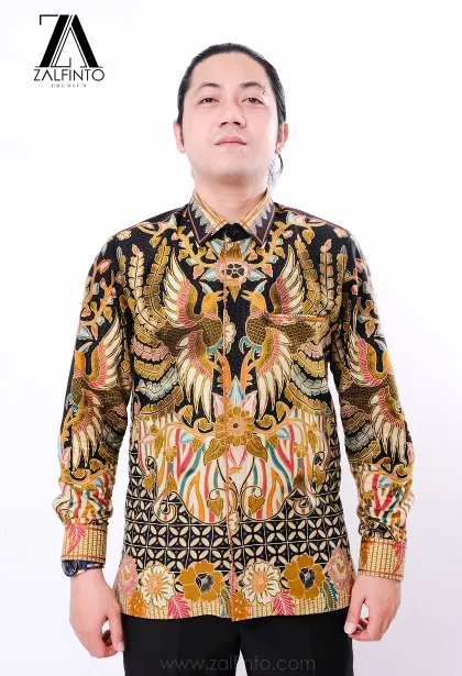 Premium Batik THE RAINBOW PEACOCK BATIK SHIRT by ZALFINTO PREMIUM 1 156_1