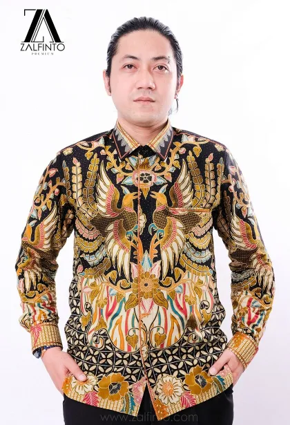 Premium Batik THE RAINBOW PEACOCK BATIK SHIRT by ZALFINTO PREMIUM 2 157_1