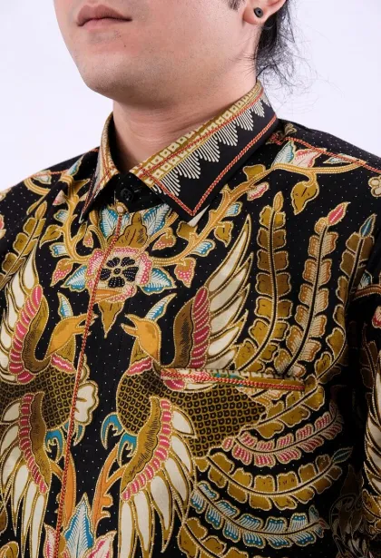 Premium Batik THE RAINBOW PEACOCK BATIK SHIRT by ZALFINTO PREMIUM 4 fxe31313