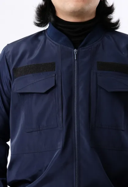 Premium Jacket MIDNIGHT BLUE TACTICAL BOMBER JACKET by ZALFINTO PREMIUM 4 fxe31543