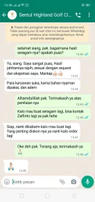 Testimoni SENTUL HIGHLAND GOLF CLUB testi sentul highland golf club